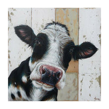 Lade das Bild in den Galerie-Viewer, Kuh - voller runder Diamant - 30x30cm

