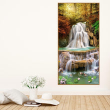Lade das Bild in den Galerie-Viewer, Landschaft - volle runde Diamant-Malerei - 85x45cm
