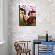 Lade das Bild in den Galerie-Viewer, Kuh - voller runder Diamant - 30x40cm
