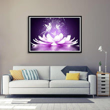 Lade das Bild in den Galerie-Viewer, Fantasy Blume - voller runder Diamant - 40x30cm
