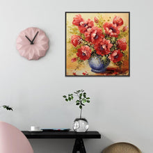 Lade das Bild in den Galerie-Viewer, Blume - voller quadratischer Diamant - 30x30cm

