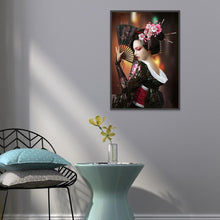 Lade das Bild in den Galerie-Viewer, Schönheit - voller runder Diamant - 40x30cm
