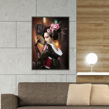 Lade das Bild in den Galerie-Viewer, Schönheit - voller runder Diamant - 40x30cm
