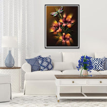Lade das Bild in den Galerie-Viewer, Blühende Blumen - voller runder Diamant - 40x30cm
