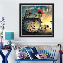 Lade das Bild in den Galerie-Viewer, Tasse Landschaft - volle Diamant-Malerei - 30x30cm
