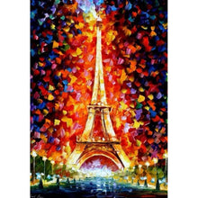 Lade das Bild in den Galerie-Viewer, Bunte Turm - volle Diamant-Malerei - 40x30cm
