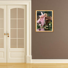 Lade das Bild in den Galerie-Viewer, Märchen Mädchen - volle Runde Diamant - 40x30cm
