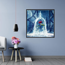 Lade das Bild in den Galerie-Viewer, Fantasy rose - voller runder Diamant -
