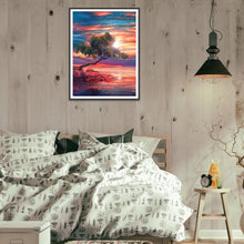 Lade das Bild in den Galerie-Viewer, Fantasy-Ansicht - voller runder Diamant - 40x30cm
