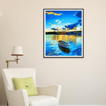Lade das Bild in den Galerie-Viewer, Fantasy-Ansicht - voller runder Diamant - 40x30cm
