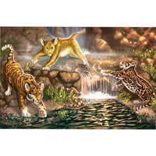 Lade das Bild in den Galerie-Viewer, Süße Tiere - voller runder Diamant - 40x30cm
