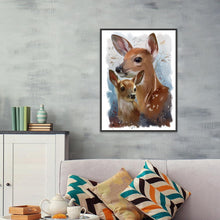 Lade das Bild in den Galerie-Viewer, Süße Tiere - voller runder Diamant - 40x30cm
