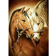 Lade das Bild in den Galerie-Viewer, Süße Tiere - voller runder Diamant - 40x30cm

