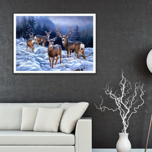Lade das Bild in den Galerie-Viewer, Süße Tiere - voller runder Diamant - 40x30cm
