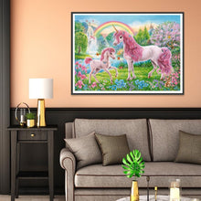 Lade das Bild in den Galerie-Viewer, Pferd - volle Diamant-Malerei - 40x30cm
