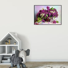 Lade das Bild in den Galerie-Viewer, Bouquet - voller runder Diamant - 40x30cm

