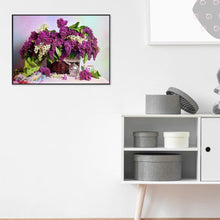 Lade das Bild in den Galerie-Viewer, Bouquet - voller runder Diamant - 40x30cm
