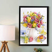 Lade das Bild in den Galerie-Viewer, Bouquet - voller runder Diamant - 30x40cm
