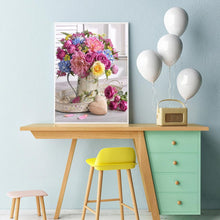 Lade das Bild in den Galerie-Viewer, Bouquet - voller runder Diamant - 30x40cm
