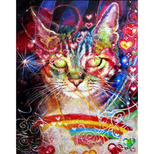 Lade das Bild in den Galerie-Viewer, Fantastisch - voller runder Diamant - 40x30cm
