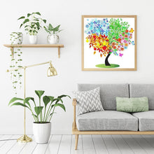 Lade das Bild in den Galerie-Viewer, Blume - voller runder Diamant - 30x30cm
