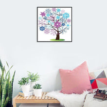 Lade das Bild in den Galerie-Viewer, Blume - voller runder Diamant - 30x30cm
