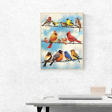 Lade das Bild in den Galerie-Viewer, Geschenk - voller runder Diamant - 30x40cm
