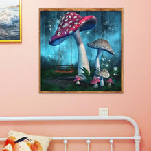 Lade das Bild in den Galerie-Viewer, Blume - voller runder Diamant - 30x30cm

