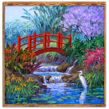 Lade das Bild in den Galerie-Viewer, Blume - voller runder Diamant - 30x30cm
