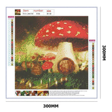 Lade das Bild in den Galerie-Viewer, Blume - voller runder Diamant - 30x30cm

