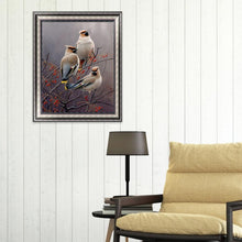 Lade das Bild in den Galerie-Viewer, Vogel - voller runder Diamant - 40x30cm
