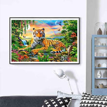 Lade das Bild in den Galerie-Viewer, Süße Tiere - voller runder Diamant - 40x30cm
