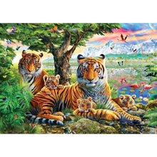 Lade das Bild in den Galerie-Viewer, Süße Tiere - voller runder Diamant - 40x30cm
