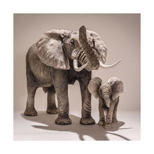 Lade das Bild in den Galerie-Viewer, Elefant - volle Diamant-Malerei - 30x30cm
