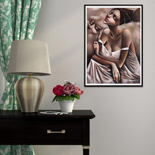 Lade das Bild in den Galerie-Viewer, Schönheit - voller quadratischer Diamant - 40x30cm
