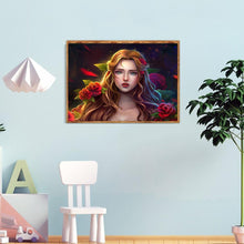 Lade das Bild in den Galerie-Viewer, Charakter - voller runder Diamant - 40x30cm
