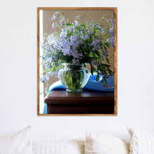 Lade das Bild in den Galerie-Viewer, Blume - voller runder Diamant - 40x30cm
