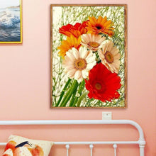 Lade das Bild in den Galerie-Viewer, Blume - voller runder Diamant - 40x30cm
