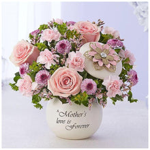 Lade das Bild in den Galerie-Viewer, Blumen - voller runder Diamant - 30x30cm
