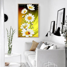 Lade das Bild in den Galerie-Viewer, Blumenschmetterling - voller runder Diamant - 30x48cm
