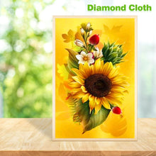Lade das Bild in den Galerie-Viewer, Blumenschmetterling - voller runder Diamant - 30x48cm
