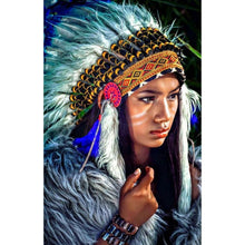 Lade das Bild in den Galerie-Viewer, Charakter - voller runder Diamant - 40x30cm
