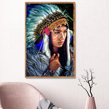 Lade das Bild in den Galerie-Viewer, Charakter - voller runder Diamant - 40x30cm
