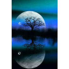 Lade das Bild in den Galerie-Viewer, Landschaft - voller quadratischer Diamant - 40x30cm
