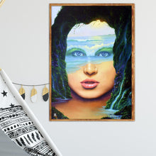 Lade das Bild in den Galerie-Viewer, Charakter - voller runder Diamant - 40x30cm
