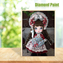 Lade das Bild in den Galerie-Viewer, Puppe - voller runder Diamant - 30x40cm
