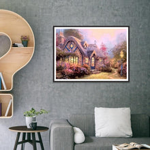 Lade das Bild in den Galerie-Viewer, Haus - voller runder Diamant - 30x40cm
