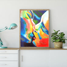 Lade das Bild in den Galerie-Viewer, Kunst - voller quadratischer Diamant - 40x30cm
