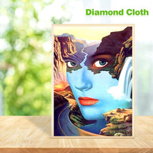Lade das Bild in den Galerie-Viewer, Kunst - voller quadratischer Diamant - 40x30cm
