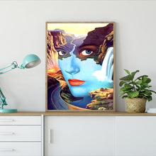 Lade das Bild in den Galerie-Viewer, Kunst - voller quadratischer Diamant - 40x30cm
